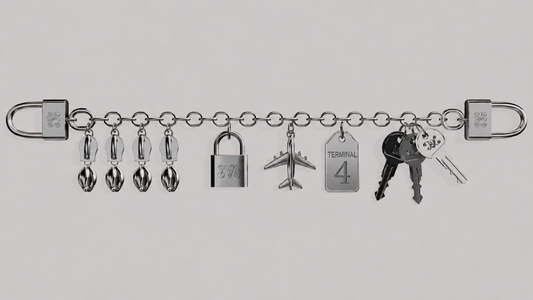 TERMINAL 4 BAG CHARM